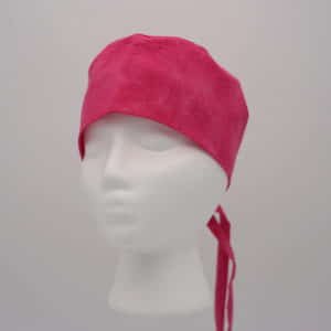 Men's Pink Artistic Scrub Cap