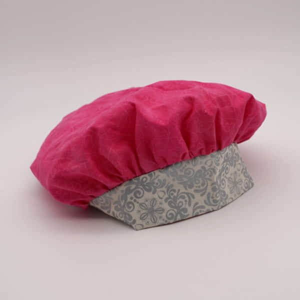 Pink Artistic Bouffant Scrub Cap