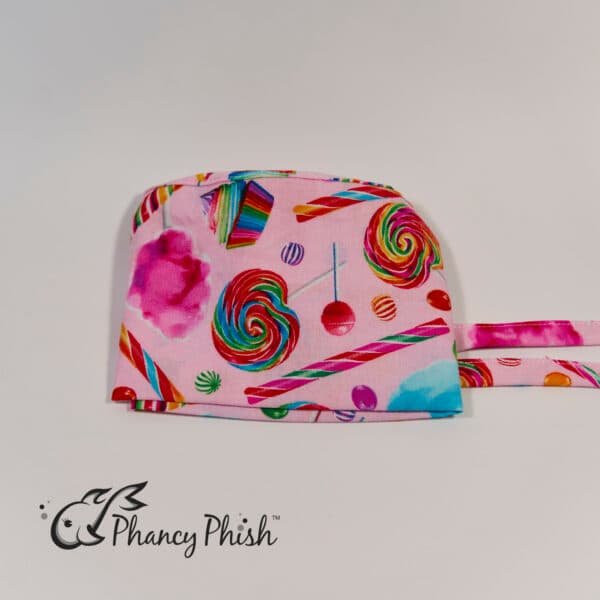 Men's Pink Candy Scrub Cap